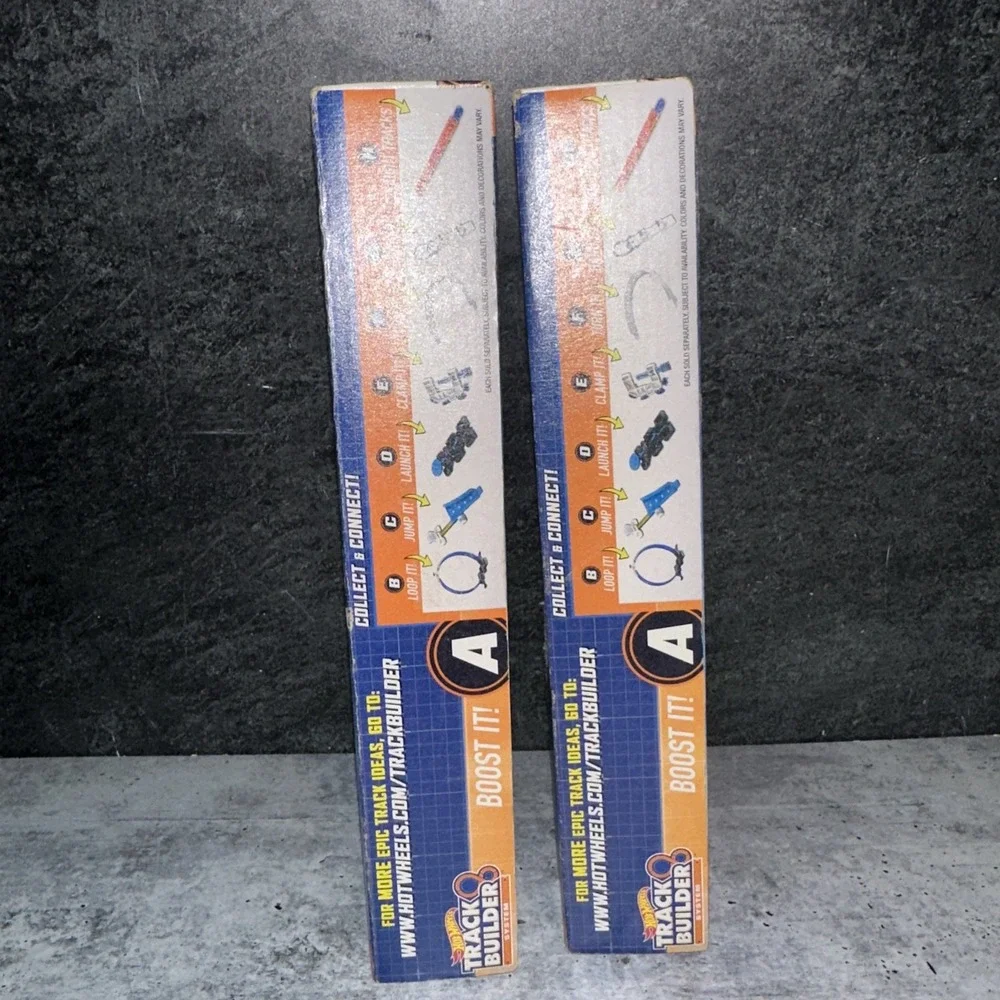 2 Hot Wheels Speed Booster Build Track Sealed 2015